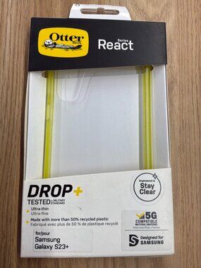 OtterBox React Clear Case Samsung S23+ NWT